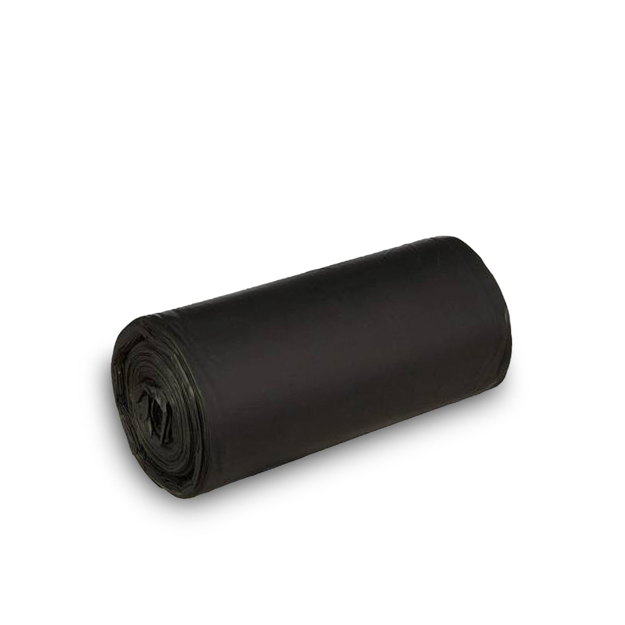 Small black garbage bag (17 x 19 inches) for waste disposal. Small black garbage bag (17 x 19 inches) for waste disposal.